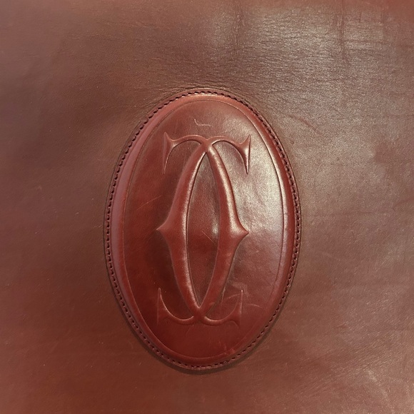 Must De Cartier shoulder bag in Bordeaux - Picture 12 of 16